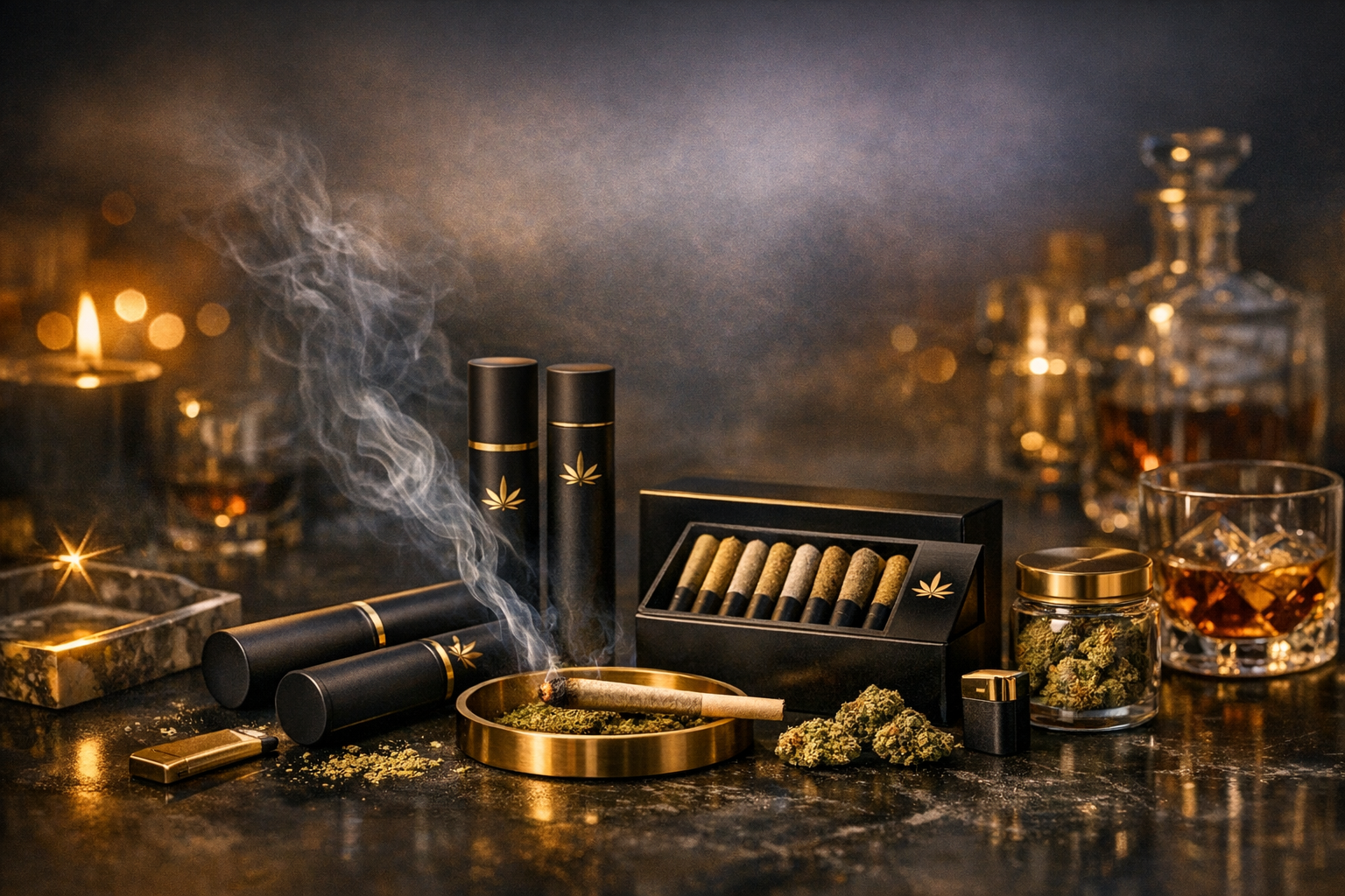 Editorial preroll.me lounge still life